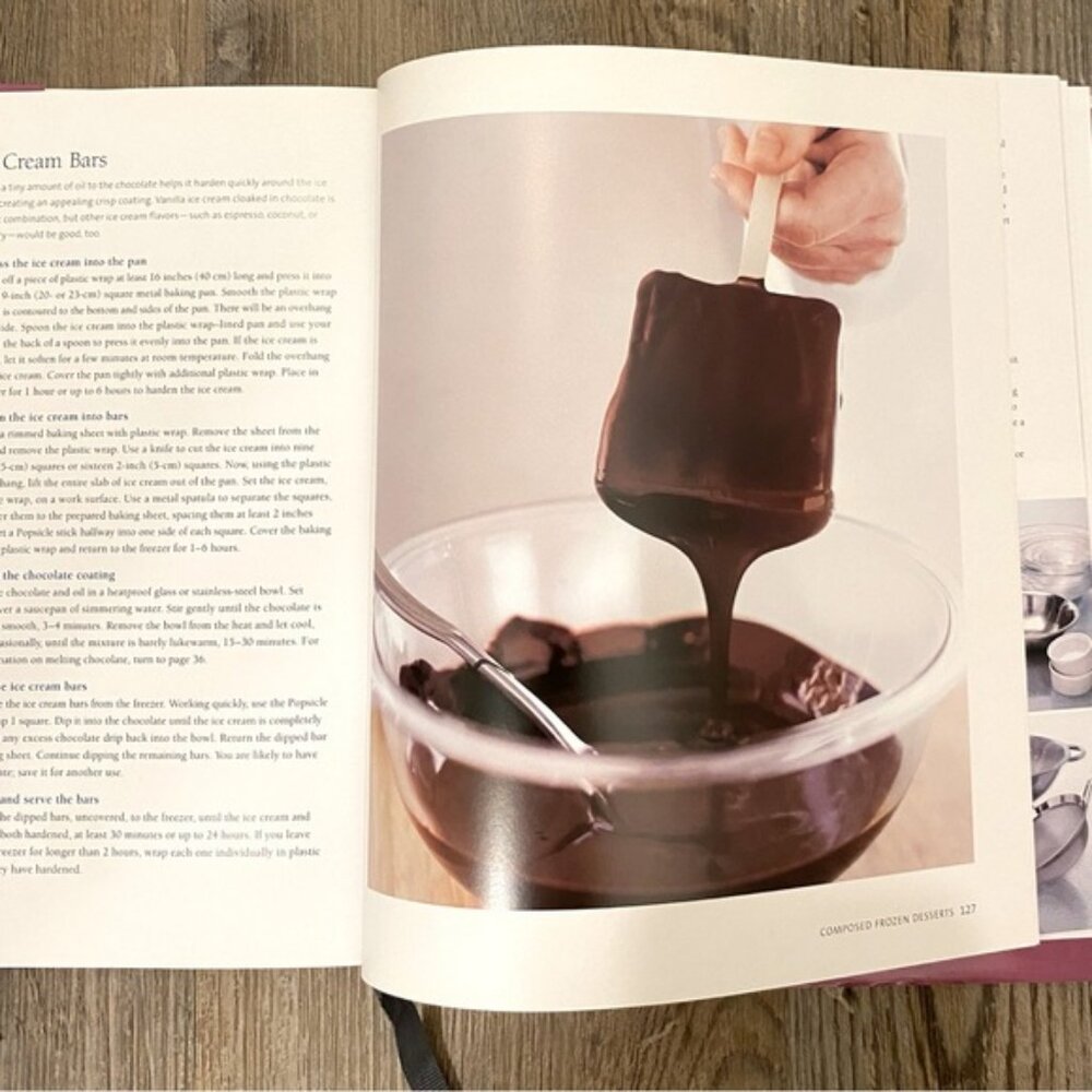 Williams Sonoma Frozen Desserts cookbook with easy step by step photographs - Picture 8 of 11